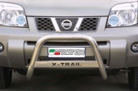 Защита бампера передняя Nissan X-Trail (2004-2007) SKU:6743qy